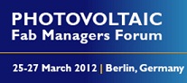 8th PV Fab Managers Forum