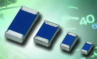 Professional and Precision Thin Film Chip Resistor designed for a wide range of electronic systems